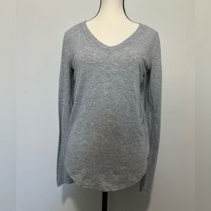 SO Heather Gray V-Neck Tee